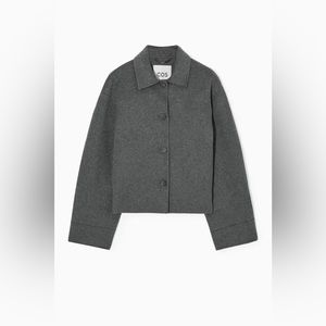 COS Boxy Double-Faced Wool Jacket Small NWT